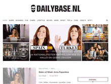 Tablet Screenshot of dailybase.nl
